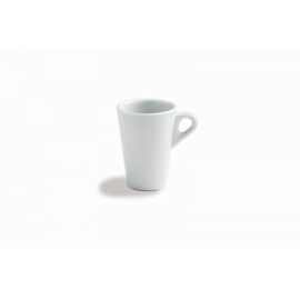 Kaffeetasse ELEGANT H 75 mm Porzellan weiß 70 ml Produktbild