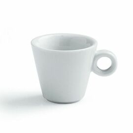 Kaffeetasse ELEGANT Porzellan weiß 105 ml Produktbild