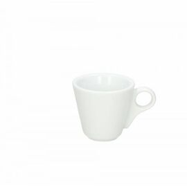 Kaffeetasse ELEGANT H 58 mm Porzellan weiß 70 ml Produktbild