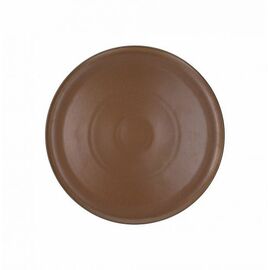 Platte rund TERRACOTTA Ø 310 mm Porzellan braun Produktbild
