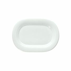Servierplatte THESIS oval Porzellan weiß 210 mm x 290 mm Produktbild