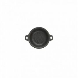 Servierpfanne VULCANIA BLACK • Porzellan schwarz Ø 120 mm H 35 mm Produktbild