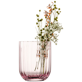 Vase TWOSOME Glas fliederfarben H 124 mm Ø 102 mm Produktbild