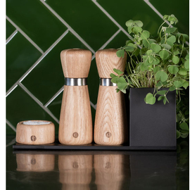 Salzmühle | Pfeffermühle KYOTO | Holz Eiche H 166 mm Produktbild 1 S