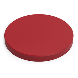 Schneidbrett PE rot Ø 500 mm x 50 mm Produktbild