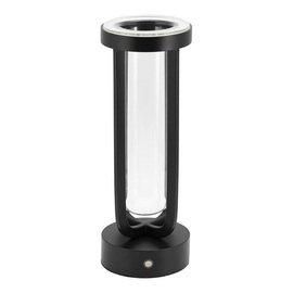 LED-Tischleuchte | Vase FLORENCE schwarz H 260 mm Produktbild