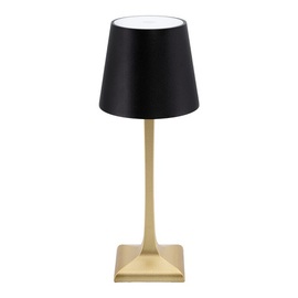 LED-Tischleuchte ROMA goldfarben | schwarz H 280 mm Produktbild