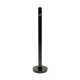 Standaschenbecher Edelstahl schwarz Produktbild