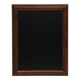 Wandkreidetafel UNIVERSAL dunkelbraun H 565 mm inkl. Wandaufhängung Produktbild
