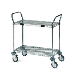 Transportwagen | 2 Ebenen | 610 mm x 610 mm H 1090 mm Produktbild
