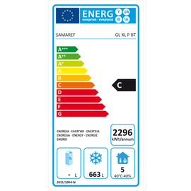 Eiskühlschrank GL XL P BT inkl. 5 Roste à 700 x 700 mm Produktbild 1 S
