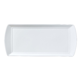 Servierplatte CLASSIC WHITE Bone China 340 mm x 150 mm Produktbild