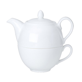 Tee-Set COUPE WHITE Bone China 46 cl H 124 mm Produktbild