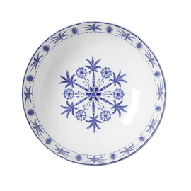Bowl SULTAN`S GARDEN BLUE weiß | blau Bone China 2 ltr Produktbild