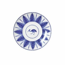 Espresso-Untertasse SULTAN`S GARDEN BLUE Vogel | Bone China Ø 120 mm Produktbild