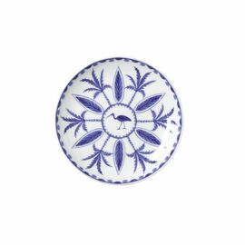 Teller SULTAN`S GARDEN BLUE Bone China Ø 165 mm weiß | blau Produktbild