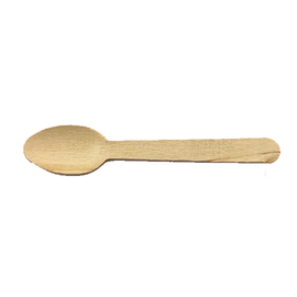 Holzlöffel gewachst L 140 mm Produktbild