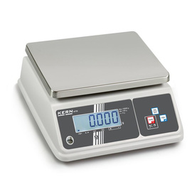 Tischwaage WTB 1K-4NM | eichfähig | Wiegebereich bis 1,5 kg | Unterteilung 0,5 g | IP 65 Produktbild
