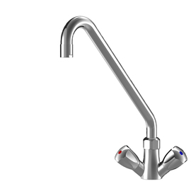 Zweigriffmischer Einloch Standarmatur Ausladung 300 mm | Auslaufhöhe 300 mm Produktbild
