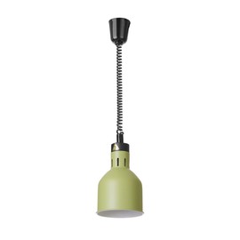 H&ouml;henverstellbare W&auml;rmelampe | zylinderf&ouml;rmig | Gr&uuml;n | 230V/250W | &Oslash;175x(H)250mm Produktbild