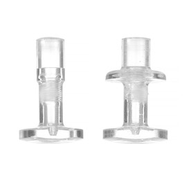 R&uuml;hrer BPA-frei f&uuml;r Milchshake-Mixer &ndash; Design by Bronwasser | 2 Stk. | 32x27x(H)50mm Produktbild