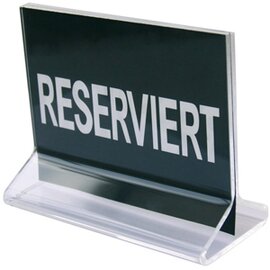 Reserviert-Schilder mit Tischaufsteller aus Weinkorken Restaurant Gastro Tisch 